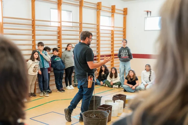 Aprendiendo sobre compostaje de la mano de Escolas Verdes